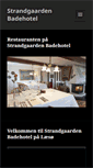 Mobile Screenshot of hotel-strandgaarden.dk